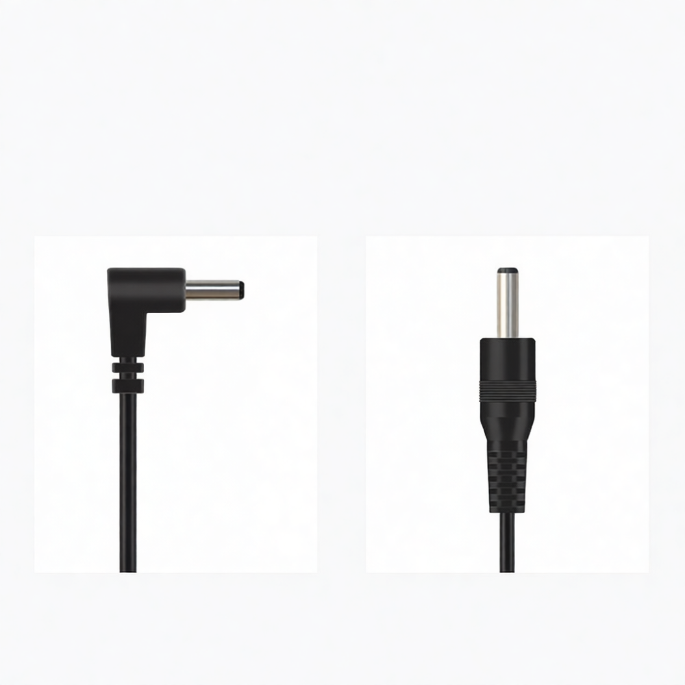 Electronics And Gadgets With I - Kupferkern-Gleichstromkabel 3,5x1,35mm Stecker Gerader Bogenstecker für