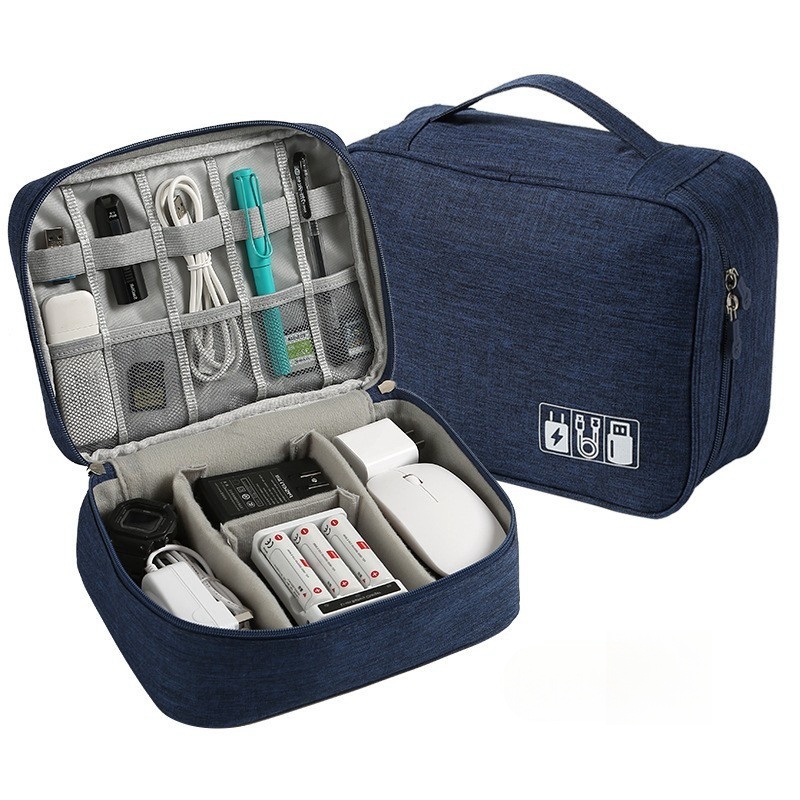 Electronics And Gadgets With I - Tragbare Digitale Aufbewahrungstasche USB-Gadget Wasserdichte Kabelorganizer-Tasche